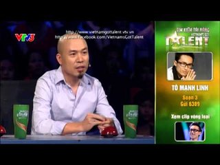 Vietnam's Got Talent 2012 - Bán Kết 4 - Tô Mạnh Linh - MS: 3
