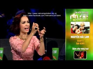 Vietnam's Got Talent 2012 - Bán Kết 5 - Nguyễn Hải Lam - MS: 4