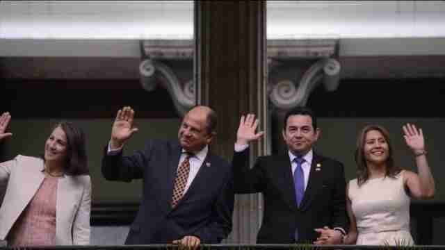 Solís visita Guatemala para fortalecer las relaciones de Costa Rica en Centroamérica