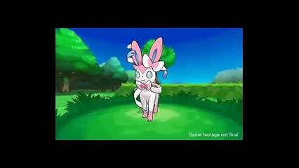 Pokémon X and Y Feb 14th Update - Sylveon (Ninfia) Gameplay Footage Revealed