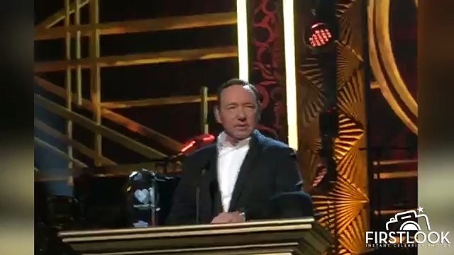 Kevin Spacey delivers a few words about Lionel Richie at the MusiCares Person of The Year