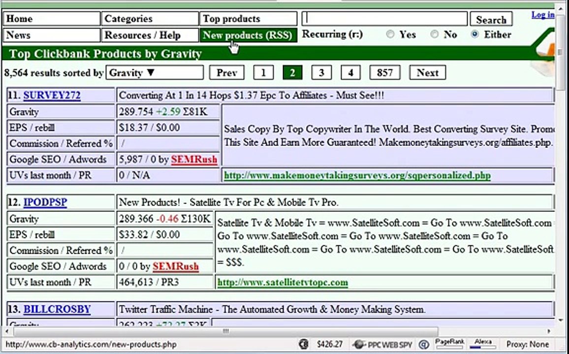 Keyword Research for a Squidoo Lens PotPieGirl.com