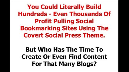 Covert Social Content