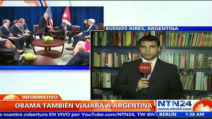 Visita de Obama a Argentina sería para "tener un aliado estratégico en la región" según el analista internacional Leandro Morgenfeld