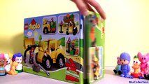 Lego Duplo POCOYO & Peppa Pig Big Loader Mega Construction Blocks Nickelodeon La Excavadora