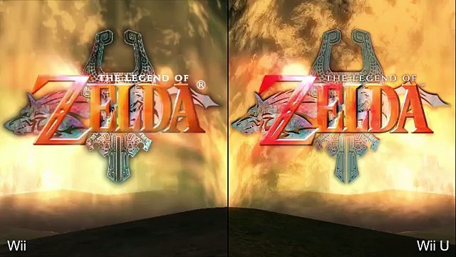 The Legend of Zelda Twilight Princess HD Wii U vs Wii Graphics Comparison