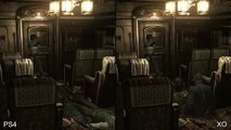 Resident Evil Zero HD Remaster  PS4 vs Xbox One Graphics Comparison
