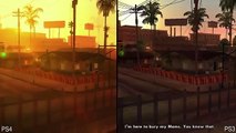 Grand Theft Auto San Andreas PS4 vs PS2 vs PS3 Graphics Comparison