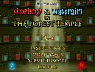 Fireboy and Watergirl 1 - Cool Math Games