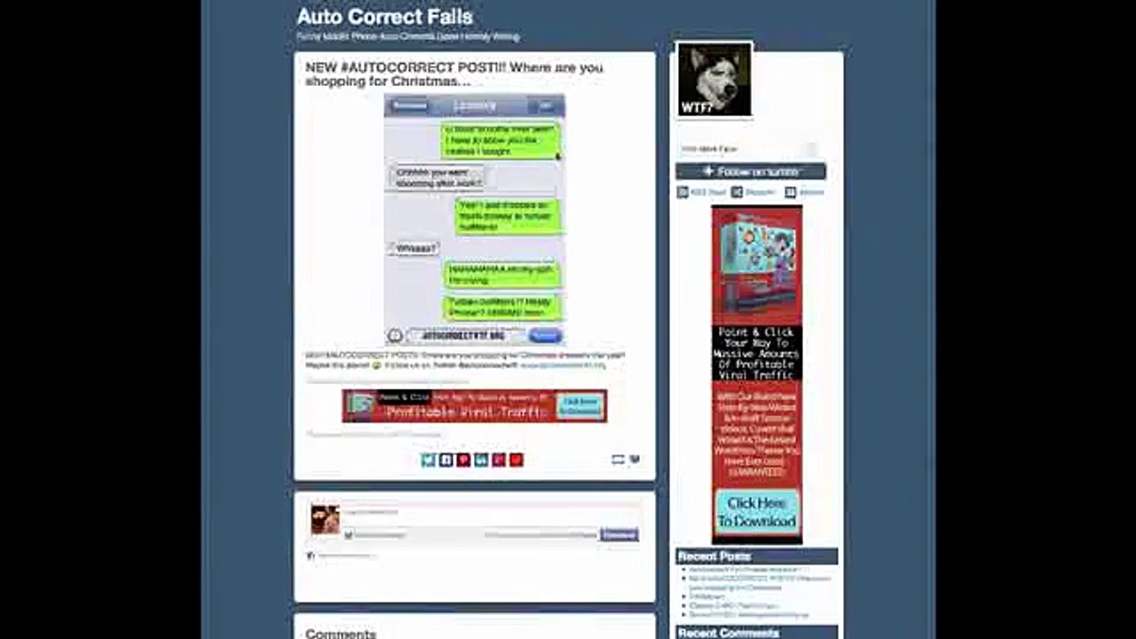 DEMO Covert Viral Wizard Part 3of 3 post by Billson