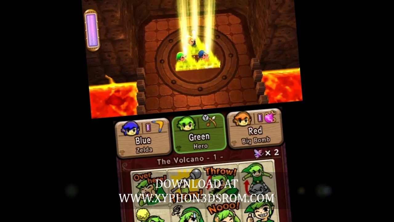 The Legend of Zelda Triforce Heroes ROM Download N3DS (U)(EUR) 3DS