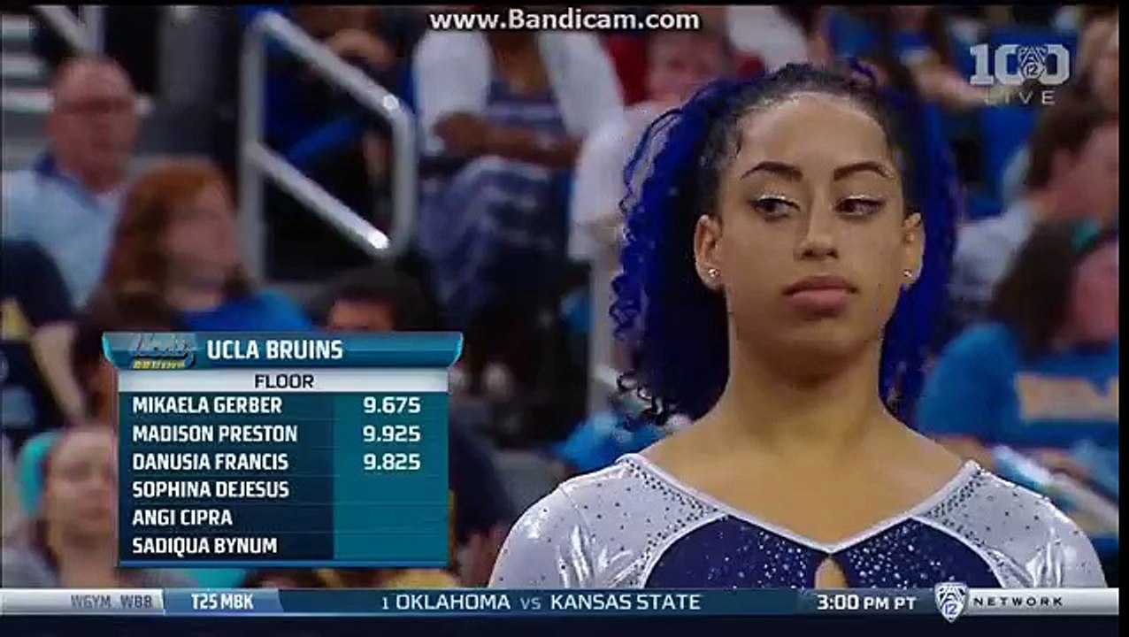 Sophina DeJesus UCLA Floor vs Utah 9.925- 2016