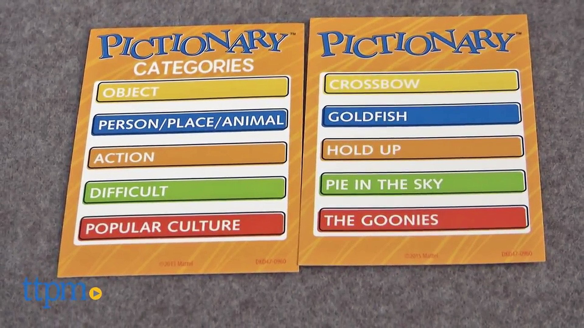 Pictionary from Mattel - video Dailymotion
