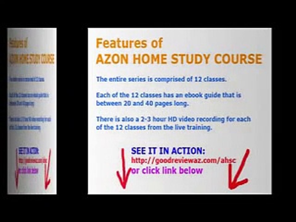Honest Azon Home Study Course Review- is it good or not?