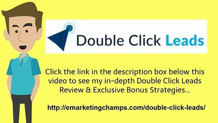 [Double Click Leads Review] Honest Review & Bonus Strategies