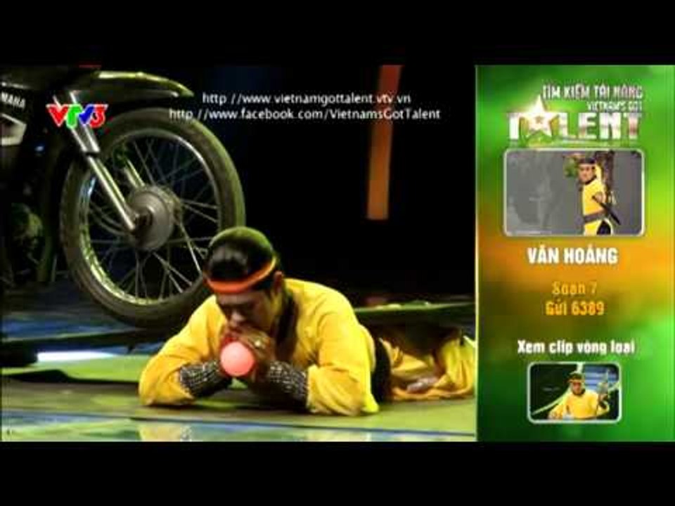 Vietnam's Got Talent 2012 - Bán Kết 2 - Nguyễn Văn Hoàng - MS:7