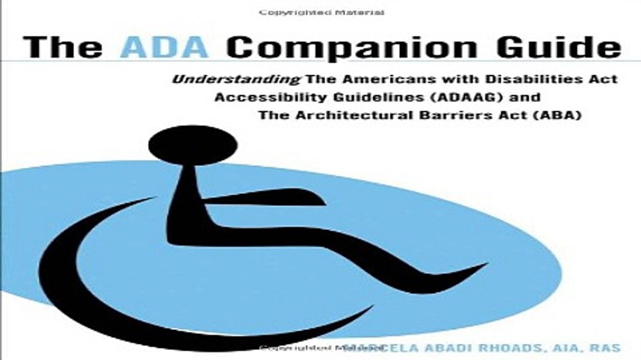The ADA Companion Guide  Understanding the Americans with Disabilities Act Accessibility
