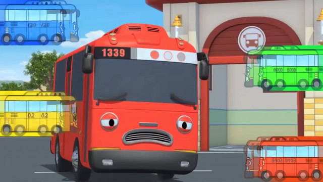 Приключения Тайо, 25 серия - Гани заболел, мультики для детей про автобусы и машинки