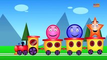 Five Little Shapes | Nursery Rhymes | Shape Song