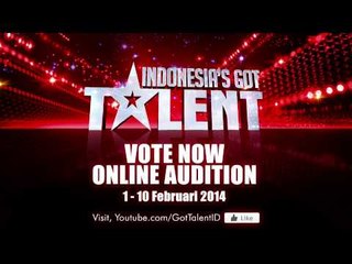 VOTING ONLINE AUDITION IS OPEN. VOTE NOW! - Indonesia's Got Talent
