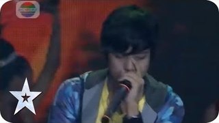 Rando Gazelle Cross Beatboxer asal Indonesia di Semifinal 6 Indonesia's Got Talent