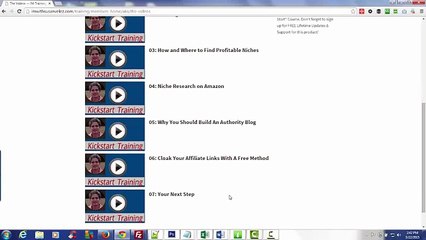 Affiliate Kick Start Welcome Area - IM VIP Training