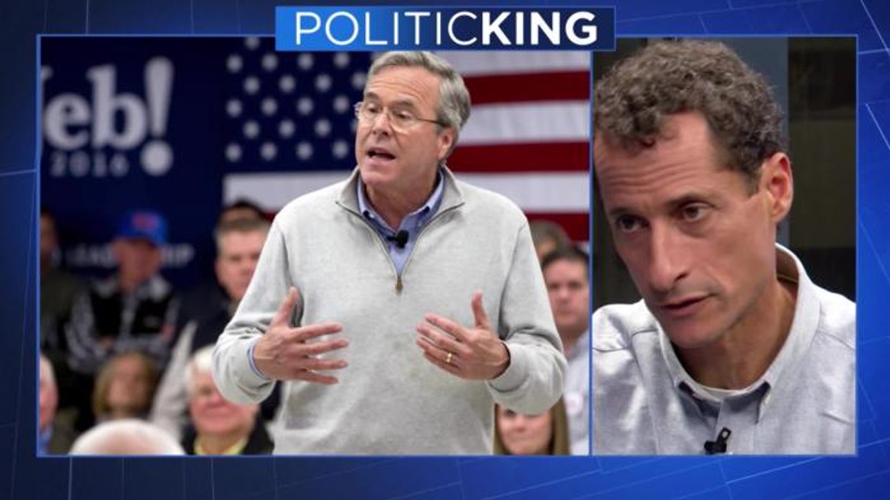 Anthony Weiner: Jeb Bush Isn't as Good a Politician as His Brother