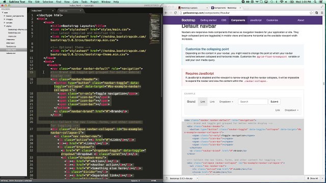 Bootstrap Tutorial For Beginners - Responsive Design with Bootstrap 3 - Responsive HTML, CSS -