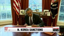 Obama signs new North Korea sanctions into law