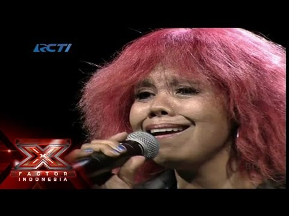 EVA SYARIF - TIMUR TRAGEDI (Power Metal) - Audition 1 - X Factor Indonesia 2015