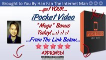 iPocket Video Demo Video 4 - get *BEST* Review and Bonus HERE ... :) :) :)