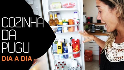 COZINHA DA PUGLI: O QUE TEM NA GELADEIRA E ARMÁRIO!