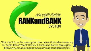 [Rank and Bank System Review] & 'Fast Profit' Exclusive Bonus Strategies