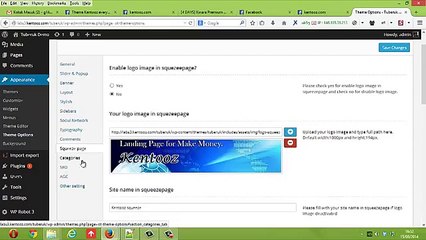 Tuberuk Great Video Wordpress Theme Option Panel