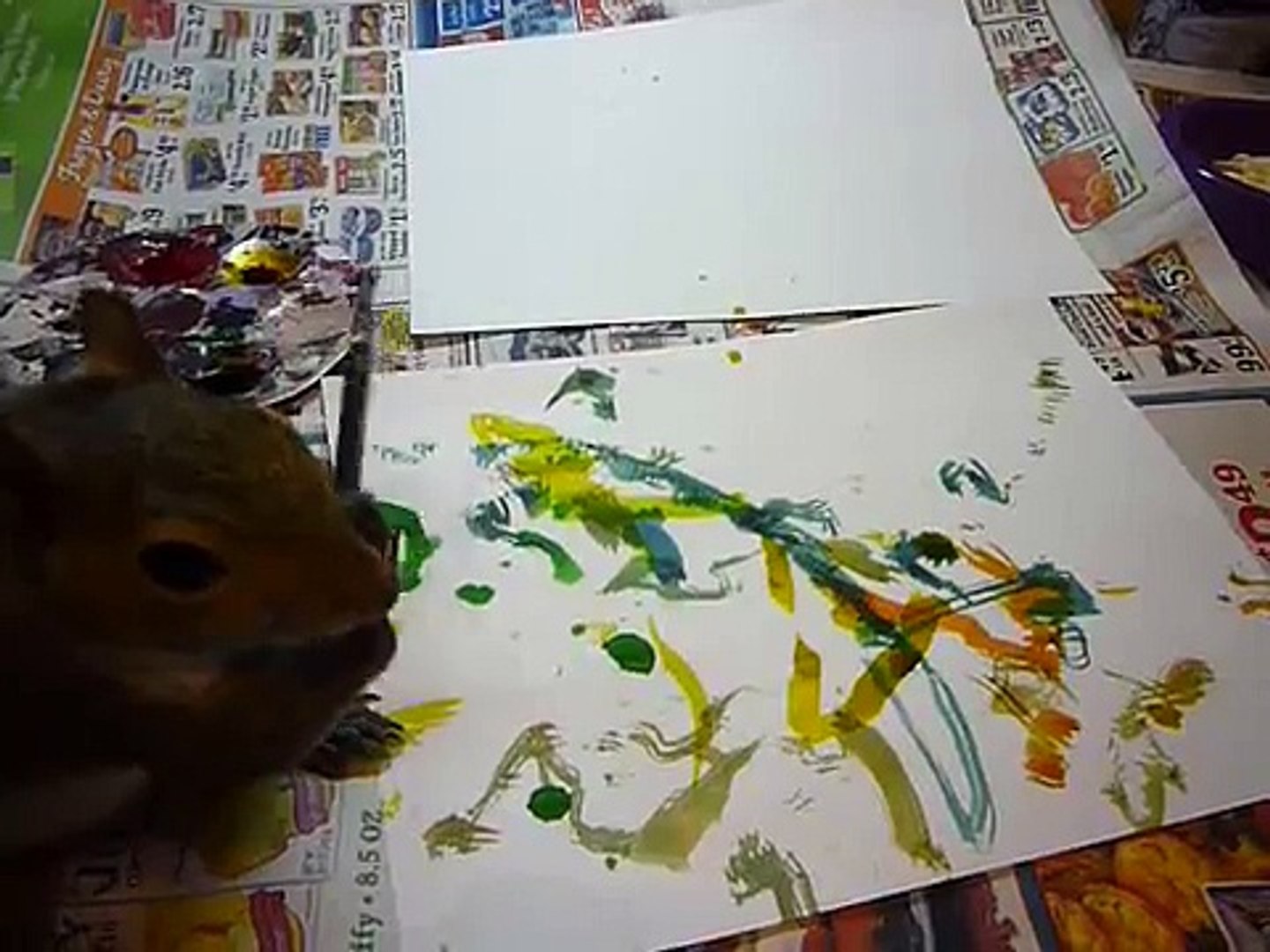 ⁣The Artist Squirrel