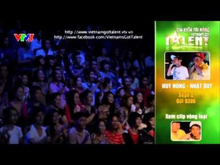Vietnam's Got Talent 2012 - Bán Kết 1 - Huy Hùng + Nhật Duy - MS:2