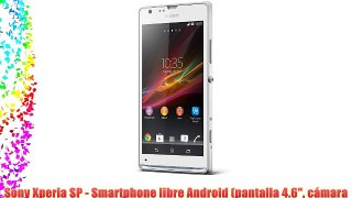 Sony Xperia SP - Smartphone libre Android (pantalla 4.6 cámara 8 Mp 8 GB Dual-Core 1.7 GHz
