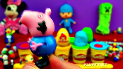 11 Surprise Eggs Kinder Surprise Angry Birds Disney Cars LEGO Peppa Pig Toy Story Spongebo