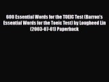 PDF 600 Essential Words for the TOEIC Test (Barron's Essential Words for the Toeic Test) by