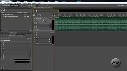 Tutorial Audition CS5 5 Tutorial   Mixer Panel   7