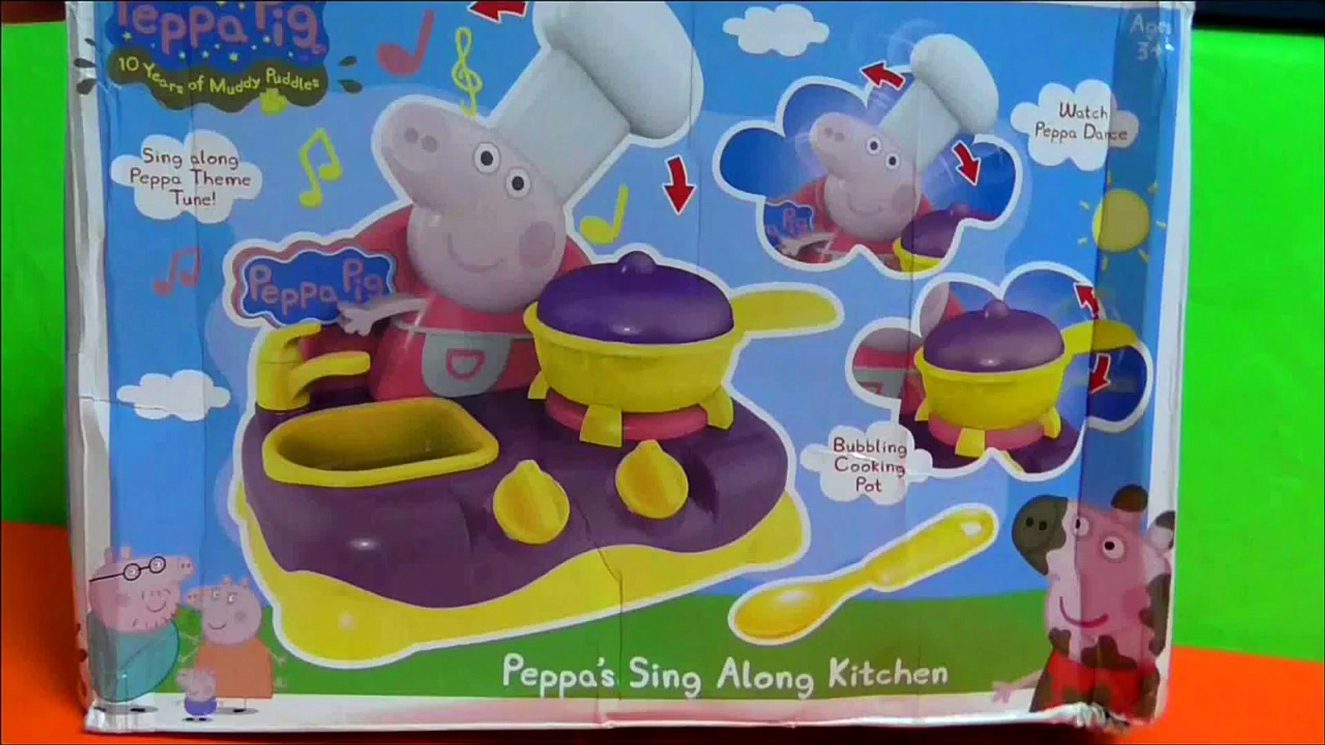 peppa pig sing along kitchen