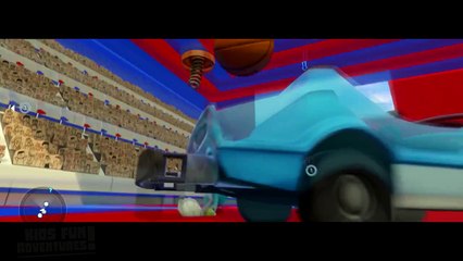 Baymax, Captain America & Queen Elsa Disney Frozen Basketball CHALLENGE Music Children Son