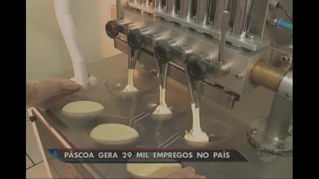 Páscoa gera 29 mil empregos temporários no país