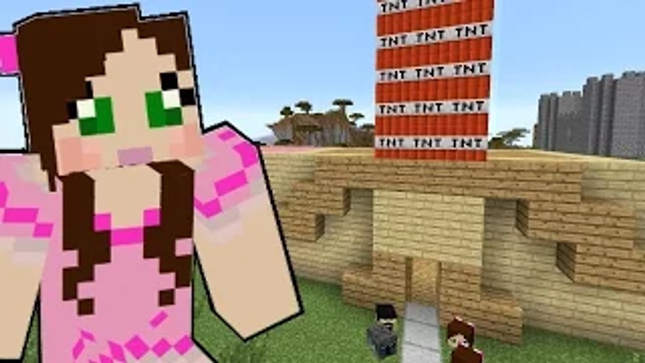 PopularMMOs PAT AND JEN Minecraft BUILDING A HOUSE