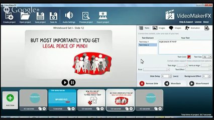 Creating a Video with VideoMakerFX using Instant Video Template
