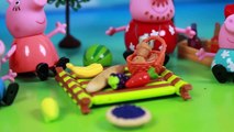Свинка Пеппа и ее Семья на пикнике. Мультфильм на русском все серии подряд 2016 Peppa Pig