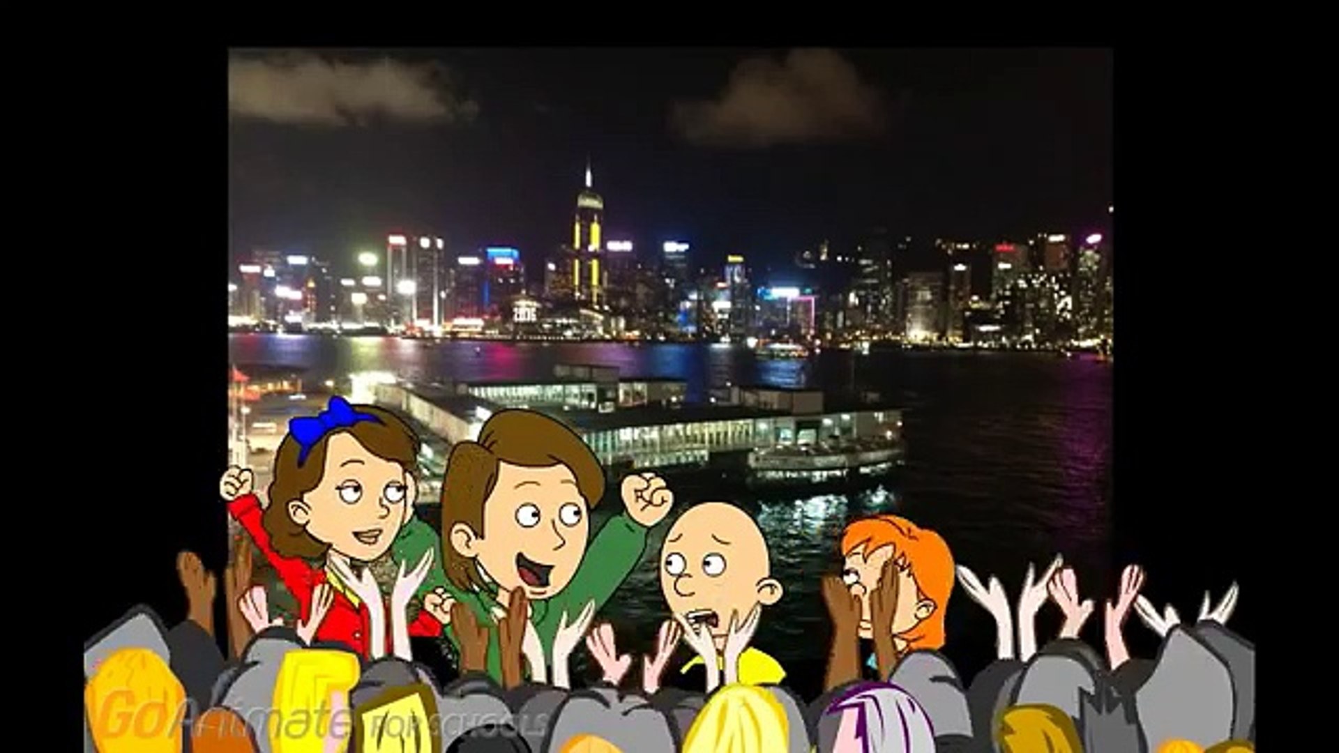 Caillou Misbehaves At New Years Eve Video Dailymotion