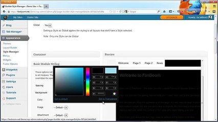 Design your Facebook page with FanBoom