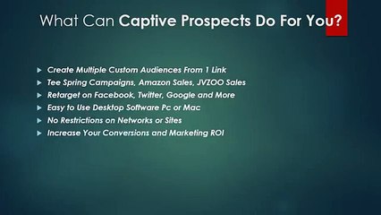 captive prospects