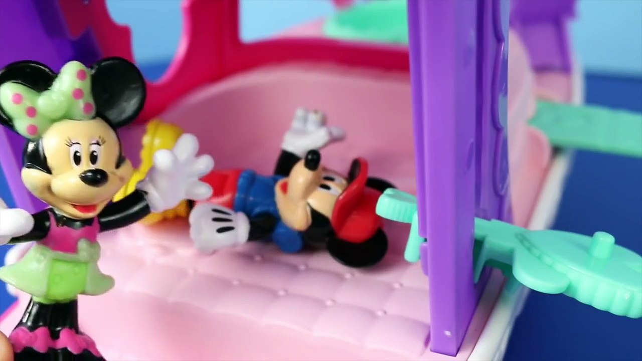 Minnie Mouse Disney The Little Mermaid Ariel Polka Dot Yacht Mickey Mouse DisneyCarToys